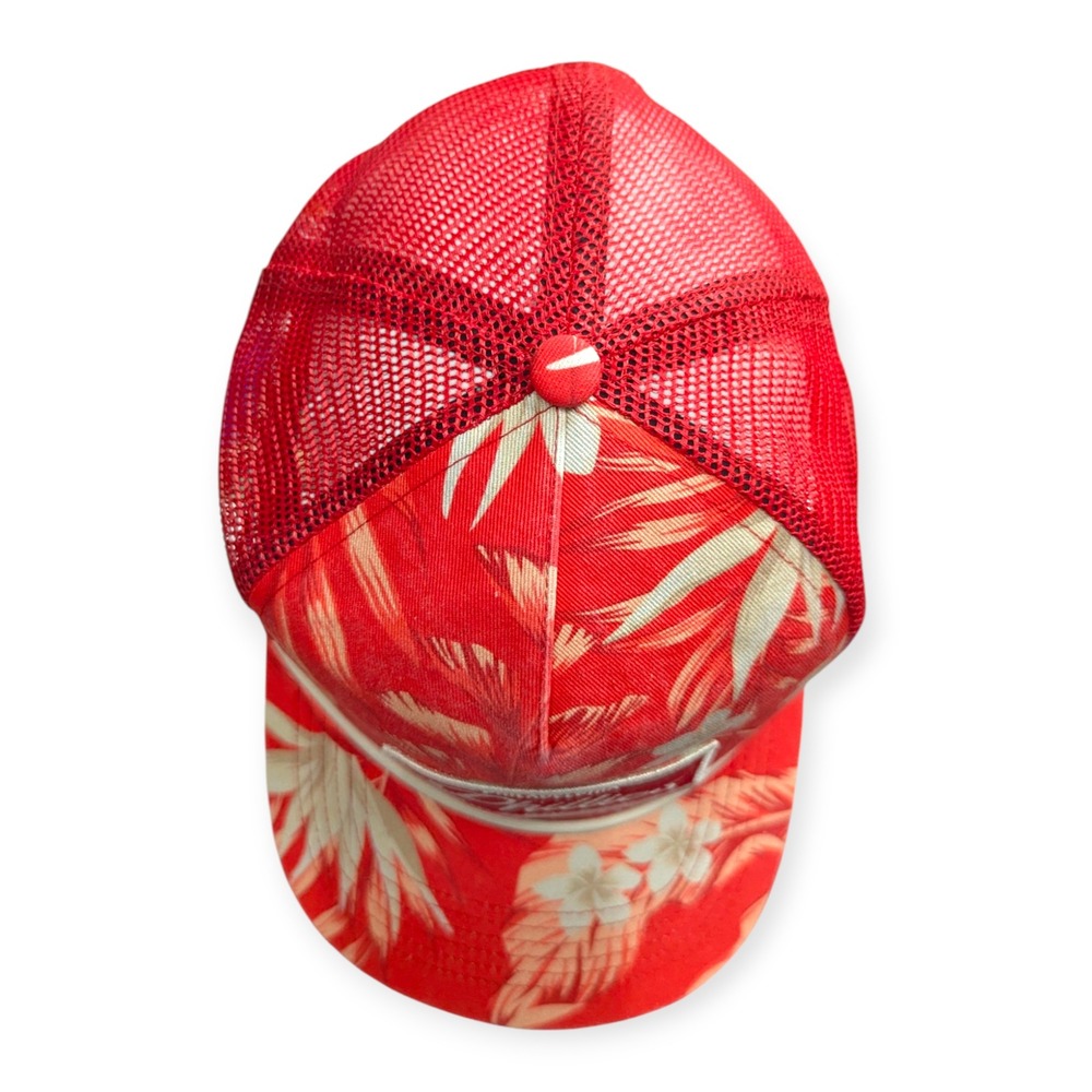 47 Brand Philadelphia Phillies Red Floral Tropical Trucker Hat Mesh Snapback Cap - Picture 5 of 6